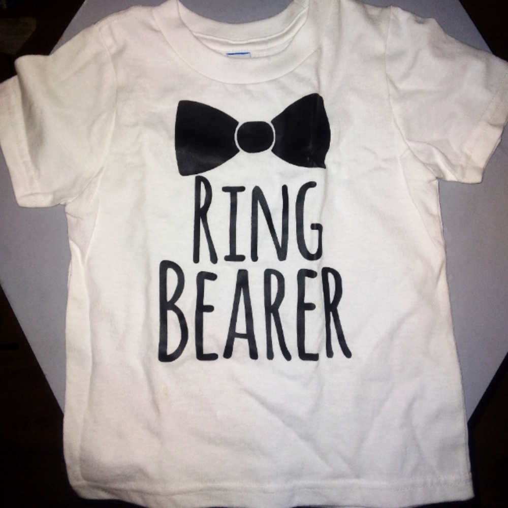 Brand New! Ring Bearer T-shirt for child 2T